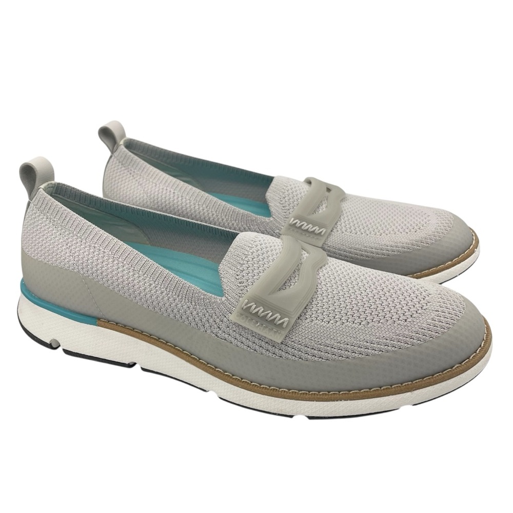 Cole Haan zerogrand stitchlite slip-on women's gray loafers Size 9 1/2B comfy